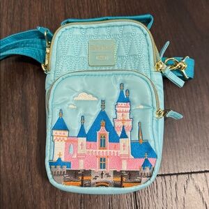 Disney Parks Lug Castle Crossbody Bag